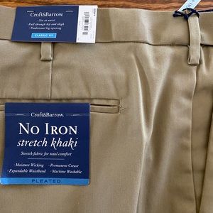 Men’s khaki slacks